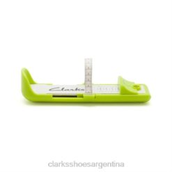 Clarks accesorios calibre clarks blanco/verde para niños pequeños BPDZ204777 blanco verde
