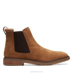 Clarks hombres ante coñac clarks clarkdale hall ante coñac BPDZ206784 gamuza coñac