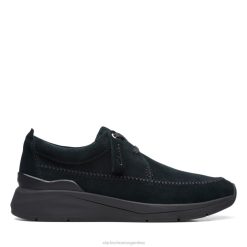 Clarks hombres ante negro clarks Coast lite tejido ante negro BPDZ206691 ante negro