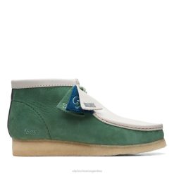 Clarks hombres Bota clarks wallabee de nobuck verde vcy de nobuck verde BPDZ206817 nubuck verde