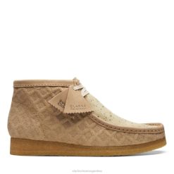 Clarks hombres Bota clarks wallabee verde natural BPDZ203641 verde natural