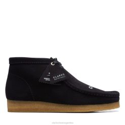 Clarks hombres bota wallabee de ante negro clarks de ante negro BPDZ205724 ante negro