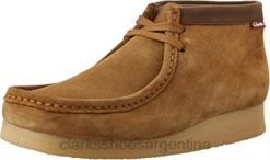 Clarks hombres botas chukka stinson hi de trigo clarks para hombre BPDZ202627 trigo