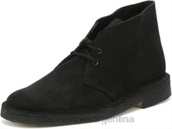 Clarks hombres botas clarks desert hombre gamuza negra BPDZ20250