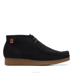 Clarks hombres botas clarks shacre de ante negro BPDZ203628 ante negro