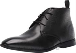 Clarks hombres botín bampton up hombre clarks piel negro BPDZ202359 cuero negro