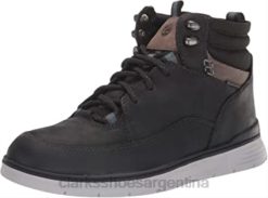 Clarks hombres Botín hombre braxhiker impermeable piel negra clarks BPDZ202750 cuero negro