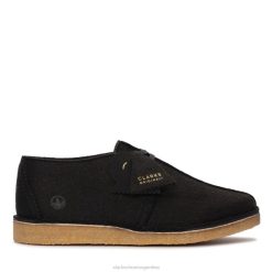 Clarks hombres caminata por el desierto fieltro negro clarks fieltro negro BPDZ205559 fieltro negro
