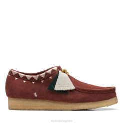 Clarks hombres castaño wallabee castaño clarks BPDZ205636 castaño