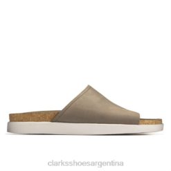 Clarks hombres Chanclas Clarks Sage Nubuck Sunder BPDZ204417 nubuck salvia