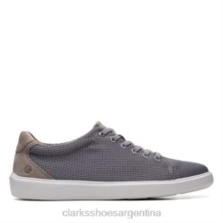 Clarks hombres clarks bajos cambro textil gris BPDZ204428 textil gris