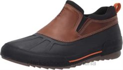 Clarks hombres Clarks Bowman Free Rashoe de cuero color canela oscuro para hombre BPDZ202015 cuero bronceado oscuro