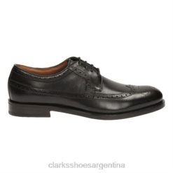 Clarks hombres clarks coling limit cuero negro BPDZ204517 cuero negro