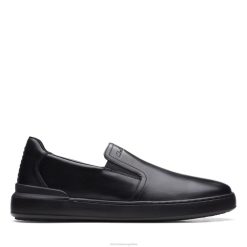 Clarks hombres clarks corte lite de cuero negro BPDZ203702 cuero negro