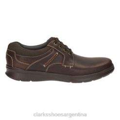 Clarks hombres clarks cotrell pla marrón aceitoso BPDZ204506 marrón aceitoso