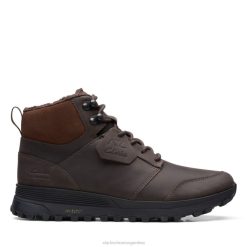 Clarks hombres Clarks cuero con forro cálido marrón atl trek up cuero con forro cálido marrón impermeable BPDZ205665 cuero marrón cálido
