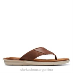 Clarks hombres clarks ellison cuero tostado fácil BPDZ204418 cuero marrón