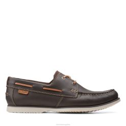 Clarks hombres clarks encaje noonan marrón oscuro BPDZ203457 marron oscuro