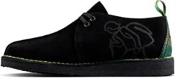 Clarks hombres clarks jamaica desert trek para hombre negro/multi BPDZ201781