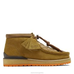 Clarks hombres clarks monwallabee BPDZ206688 roble/amarillo
