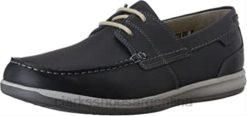 Clarks hombres Clarks Oxford estilo Fallston para hombre en color azul. BPDZ202567