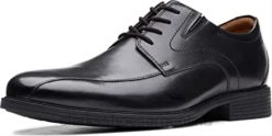 Clarks hombres Clarks Whiddon Pace Oxford de cuero negro para hombre. BPDZ20761 cuero negro