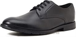 Clarks hombres ronnie walk derbys clarks hombre negros BPDZ20917 negro