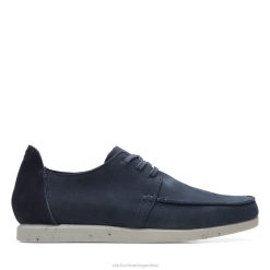 Clarks hombres shacre lite low nubuck azul marino nubuck azul marino clarks BPDZ206822 nubuck azul marino