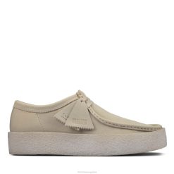 Clarks hombres Taza clarks wallabee de nobuk blanco BPDZ203547 nubuck blanco