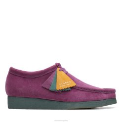 Clarks hombres wallabee clarks morado/verde BPDZ203599 verde púrpura