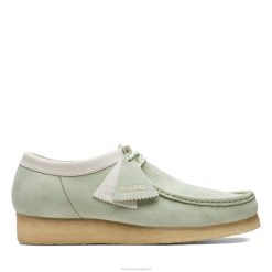 Clarks hombres wallabee clarks verde pálido BPDZ203709 Verde pálido