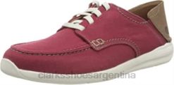 Clarks hombres zapatilla clarks gorwlace hombre rojo ladrillo BPDZ201591 rojo ladrillo