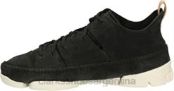 Clarks hombres Zapatillas bajas clarks originales trigenic flex de hombre en negro BPDZ202553 nubuck negro