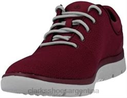 Clarks hombres zapatillas clarks tunsil ace rojas para hombre BPDZ2012 rojo