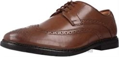 Clarks hombres zapatos brogue banbury limit para hombre marrón bronceado británico lea clarks BPDZ2070 marrón bronceado británico lea