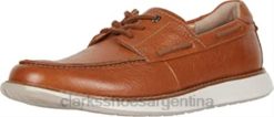 Clarks hombres zapatos clarks un pilot de cuero tostado para hombre BPDZ201881 cuero marrón