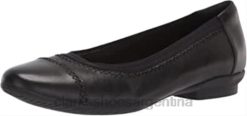 Clarks mujer bailarinas sara bay mujer clarks cuero negro BPDZ20461