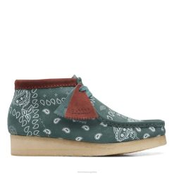 Clarks mujer botas clarks wallabee BPDZ203153 verde