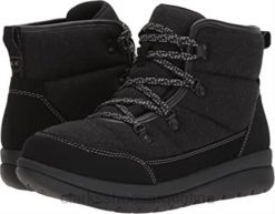 Clarks mujer Botas de moda Clarks Cabrini Cove para mujer en color negro BPDZ202427 negro