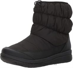 Clarks mujer Botas de nieve Clarks Cabrini Bay para mujer negras BPDZ202947 negro
