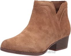 Clarks mujer Botín clarks adreena facilidad para mujer caqui oscuro BPDZ201834 caqui oscuro
