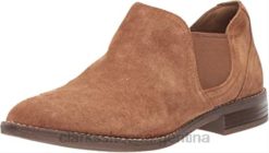 Clarks mujer Botín clarks camzmaple de ante color canela para mujer BPDZ202320