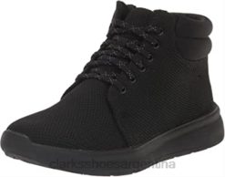 Clarks mujer Botín clarks ezera tie de punto negro para mujer BPDZ202275 punto negro