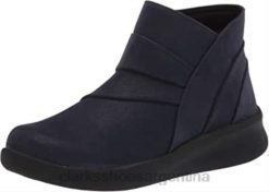 Clarks mujer Botín clarks mujer sillian 20 rise azul marino sintético BPDZ20394 azul marino sintético