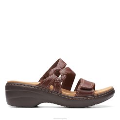Clarks mujer bronceado oscuro lea clarks merliah coral BPDZ203280 lea bronceado oscuro