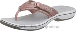 Clarks mujer Chanclas Clarks Rose Gold Breeze Sea para mujer BPDZ202065 oro rosa