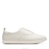 Clarks mujer clarks ace lite tie cuero blanco BPDZ202998 cuero blanco