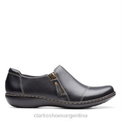 Clarks mujer clarks ashland palm cuero negro BPDZ203901 cuero negro