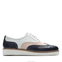 Clarks mujer clarks baile brogue azul marino BPDZ203335 Armada