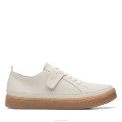 Clarks mujer clarks barleigh de cuero blanco BPDZ203107 cuero blanco